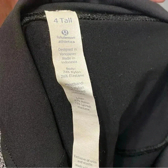 Lululemon lost in Pace Rival Skirt Sz 4 tall running skort skirt - Picture 6 of 8